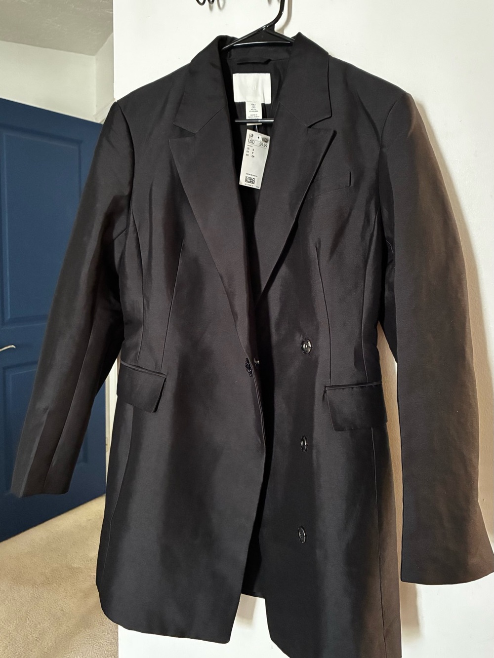 H&M Black Women's Blazer Jacket